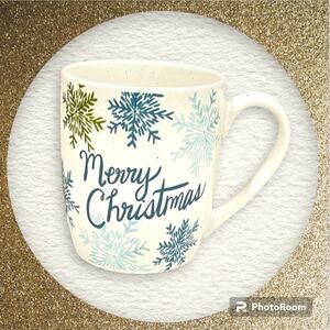 Etta Vee Dining Etta Vee Snowflake Merry Christmas Mug